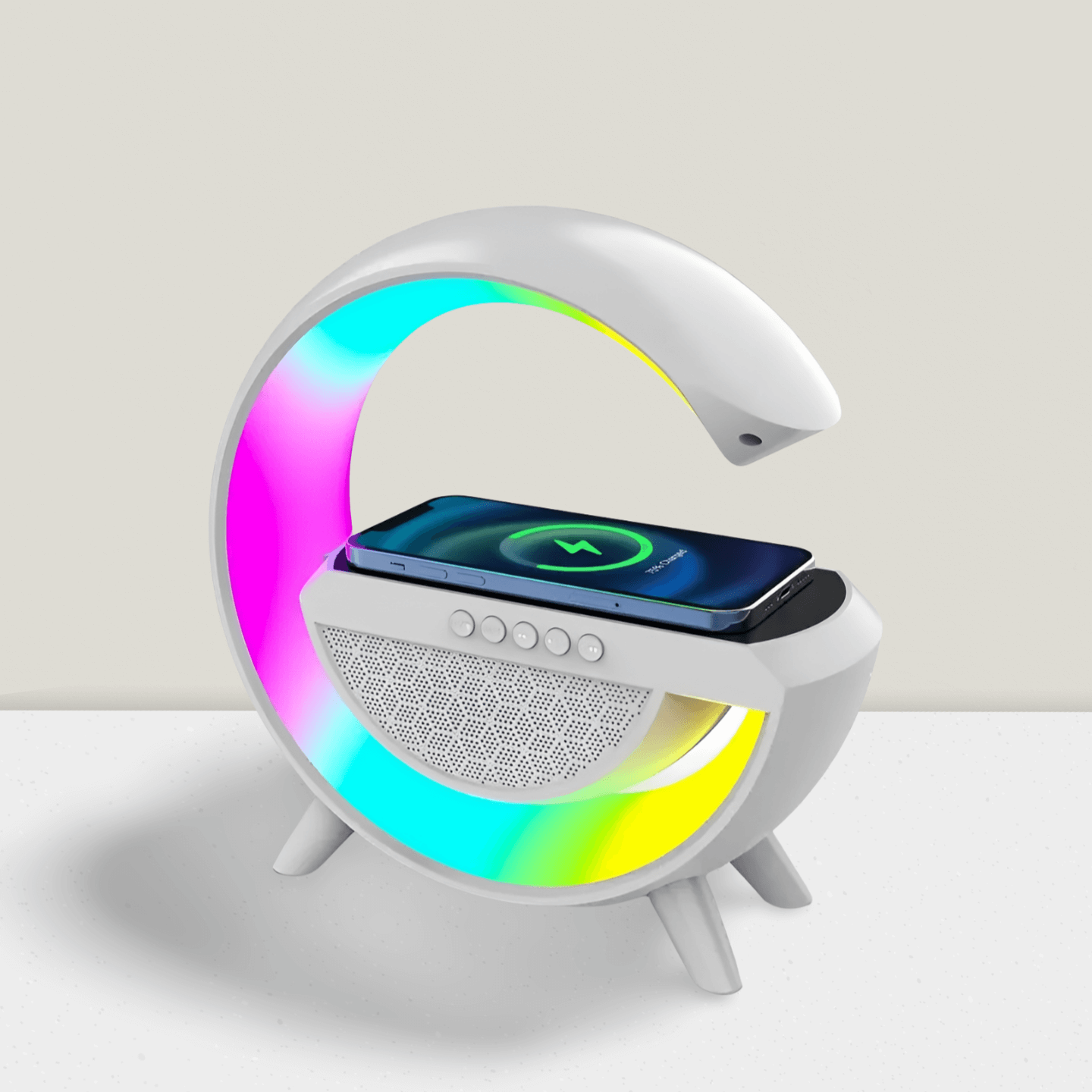 Lampara Parlante LED 3 en 1